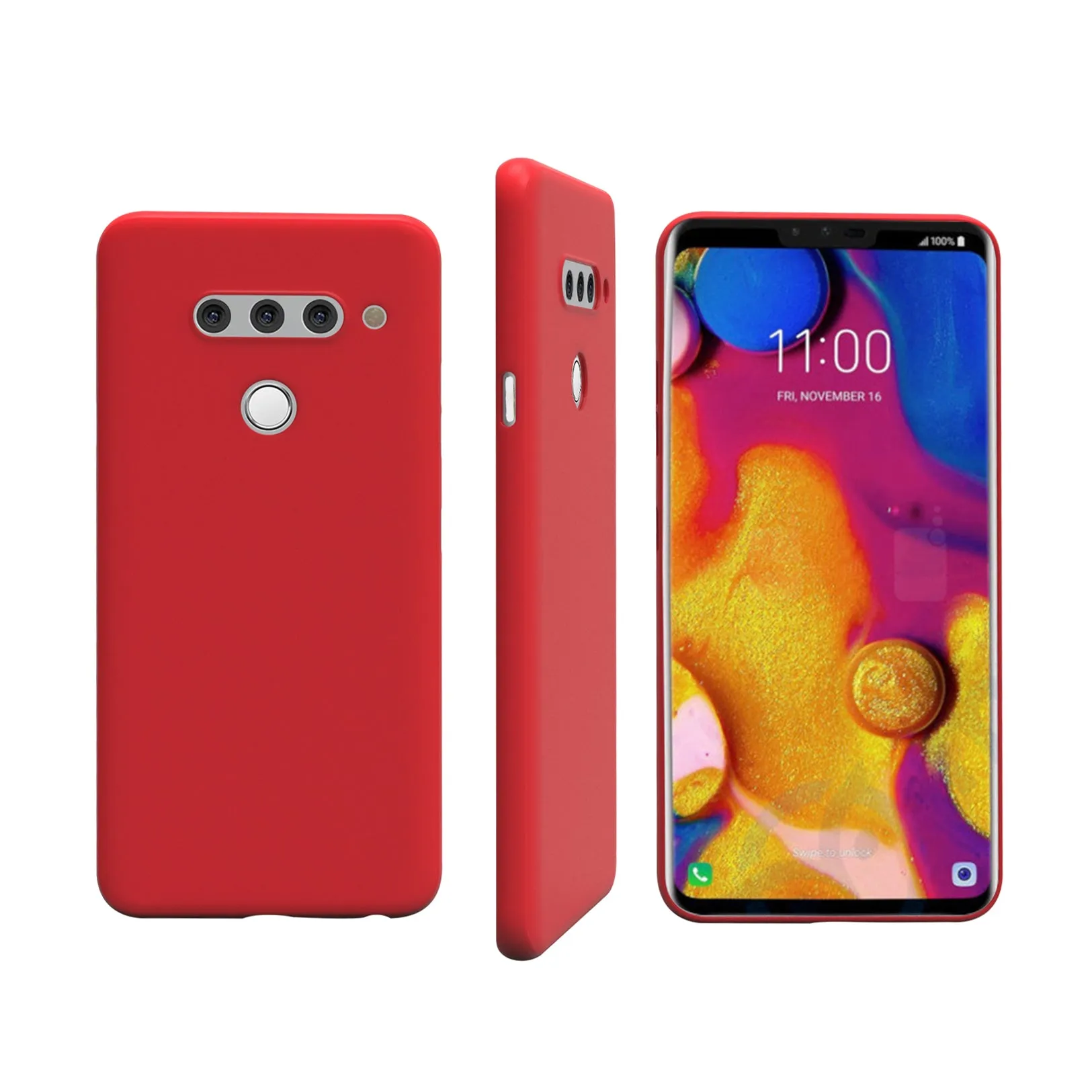 0.5mm Thin Matte PP Case For LG V40 ThinQ
