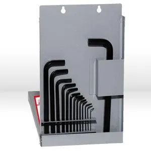 10214 Eklind Hex-L L Shaped Hex Key Set,Metal Box/Inch,Long,14 pc