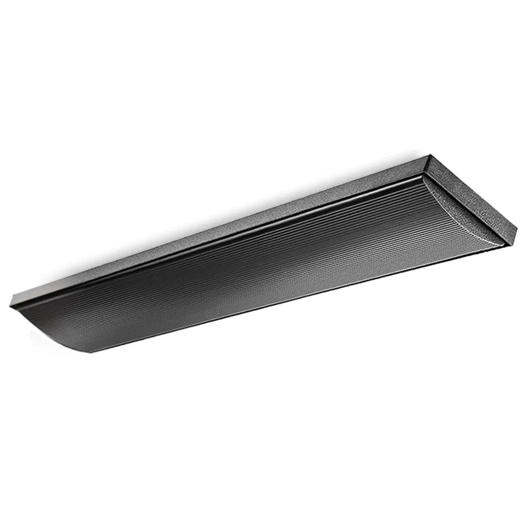1800W Silent Electric Outdoor Strip Heater, Anodised Aluminium