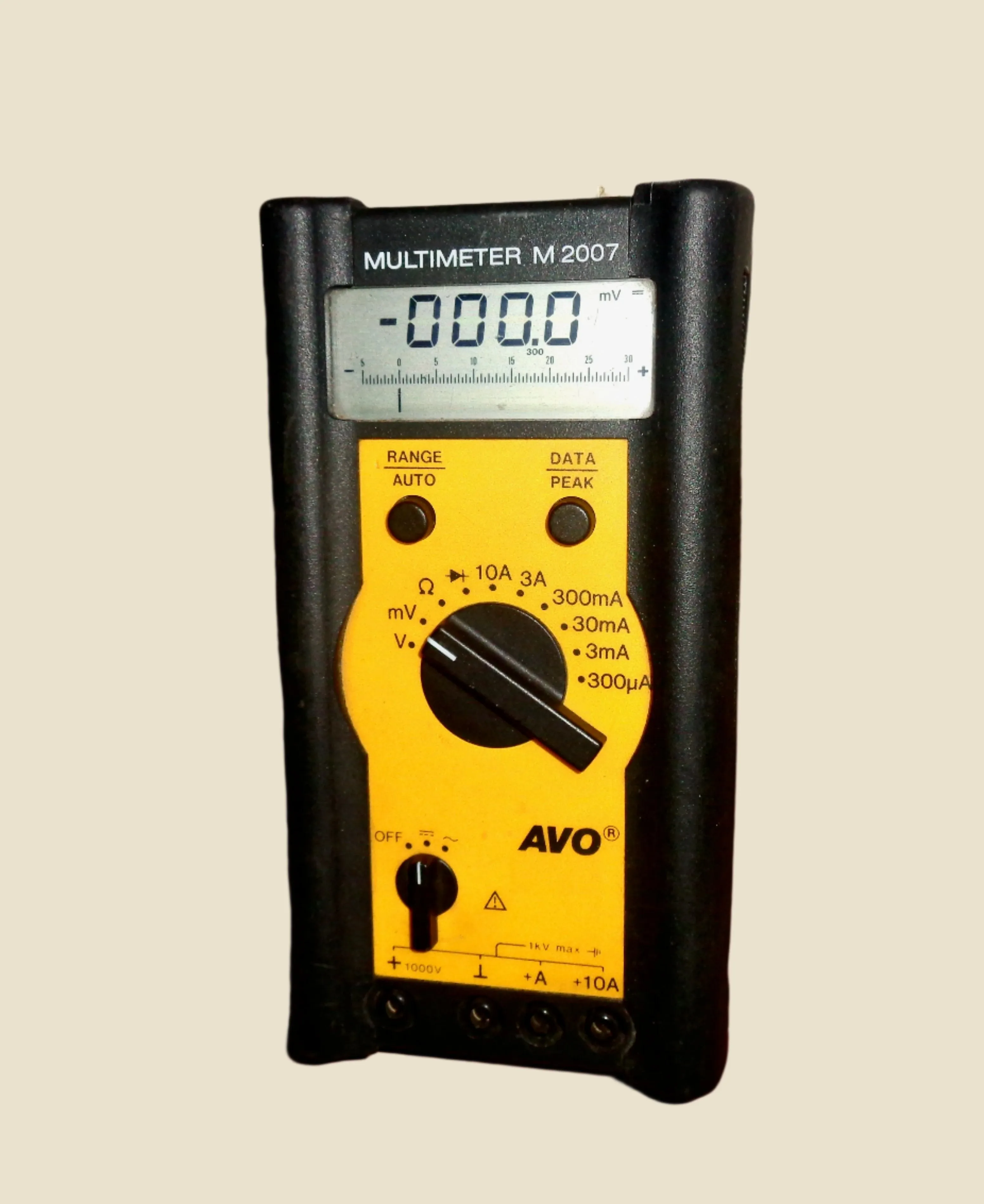 1980s Avo Multimeter M2007 With Probes In Working Condition