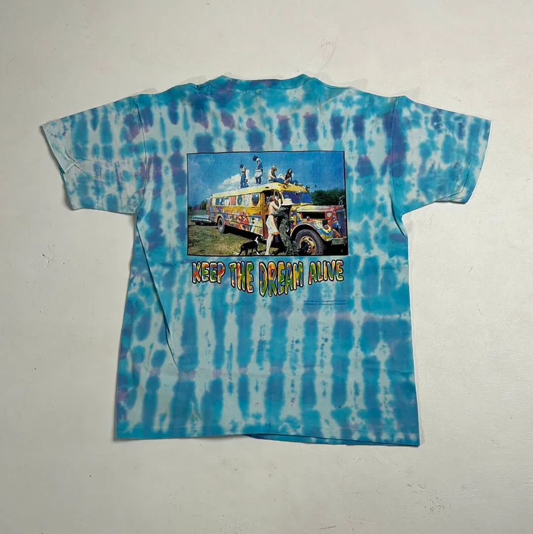 1999 Woodstock Keep The Dream Alive Tie Dye Tee - V159