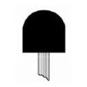 1" x 1" Mounted Points PT-60Q White A Shaped