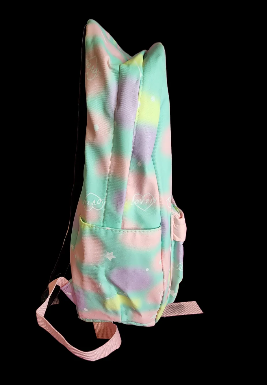 3pc Backpack Set (Camouflage Pattern Green)