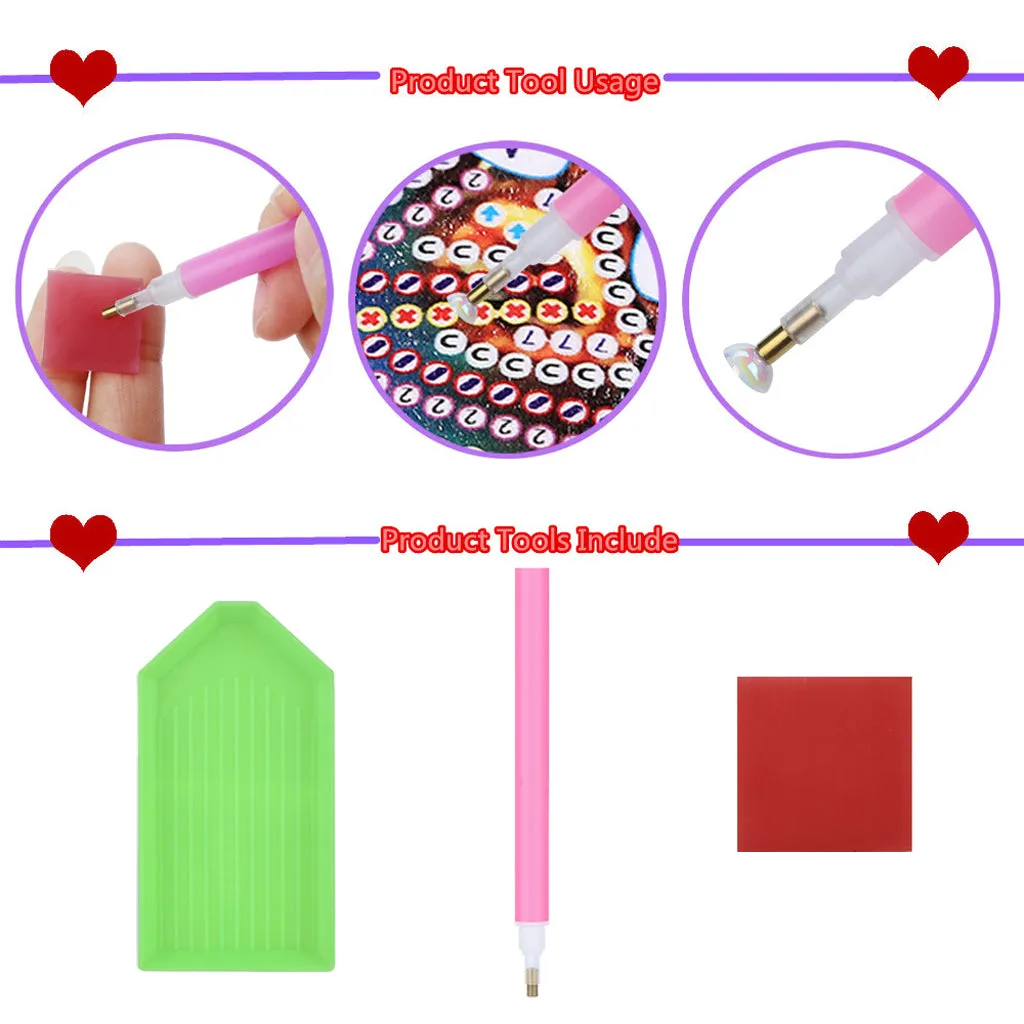 5D DIY  Special-Shaped Diamond- Bird 30*40cm
