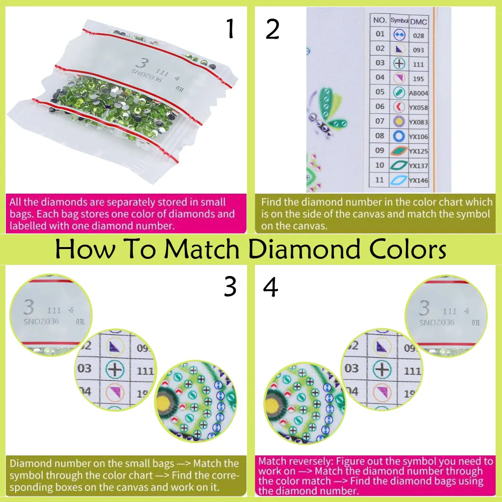 5D DIY  Special-Shaped Diamond- Flowers 30*40cm