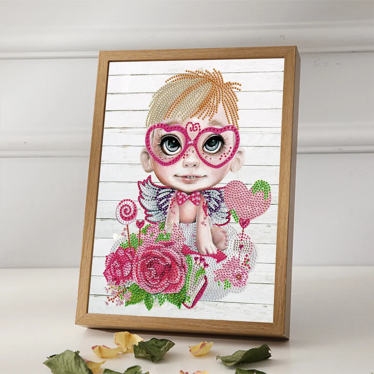 5D DIY Special-Shaped Drill-Girl 30*40CM