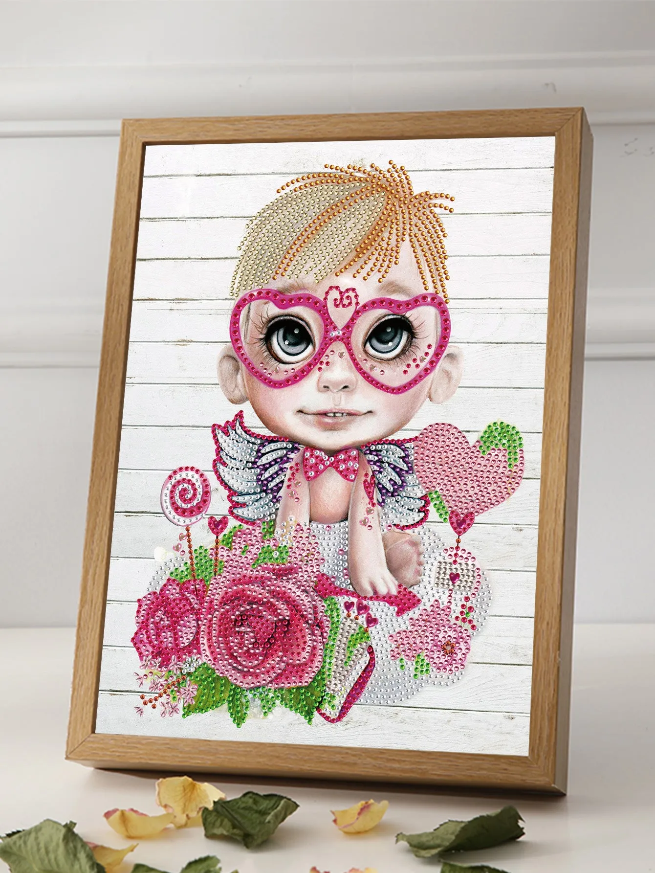 5D DIY Special-Shaped Drill-Girl 30*40CM