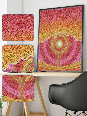 5D DIY Special-Shaped Drill-Tree 30*40CM