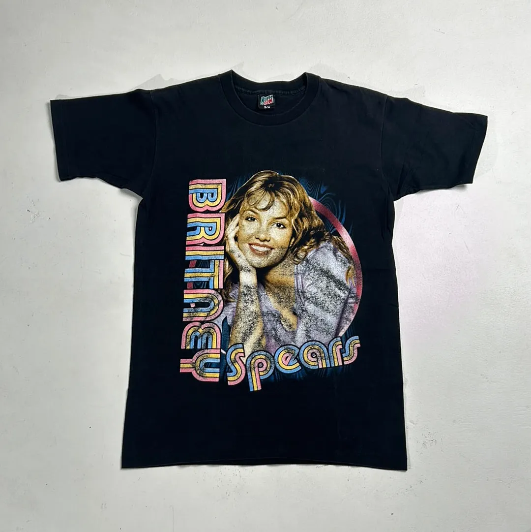 90's Brittney Spears Big Face Tee - V180