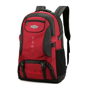 AdventureMax All-Terrain 65L Backpack - Waterproof, Multi-Pocket
