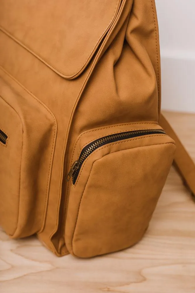 Alexa Utility Backpack in Camel