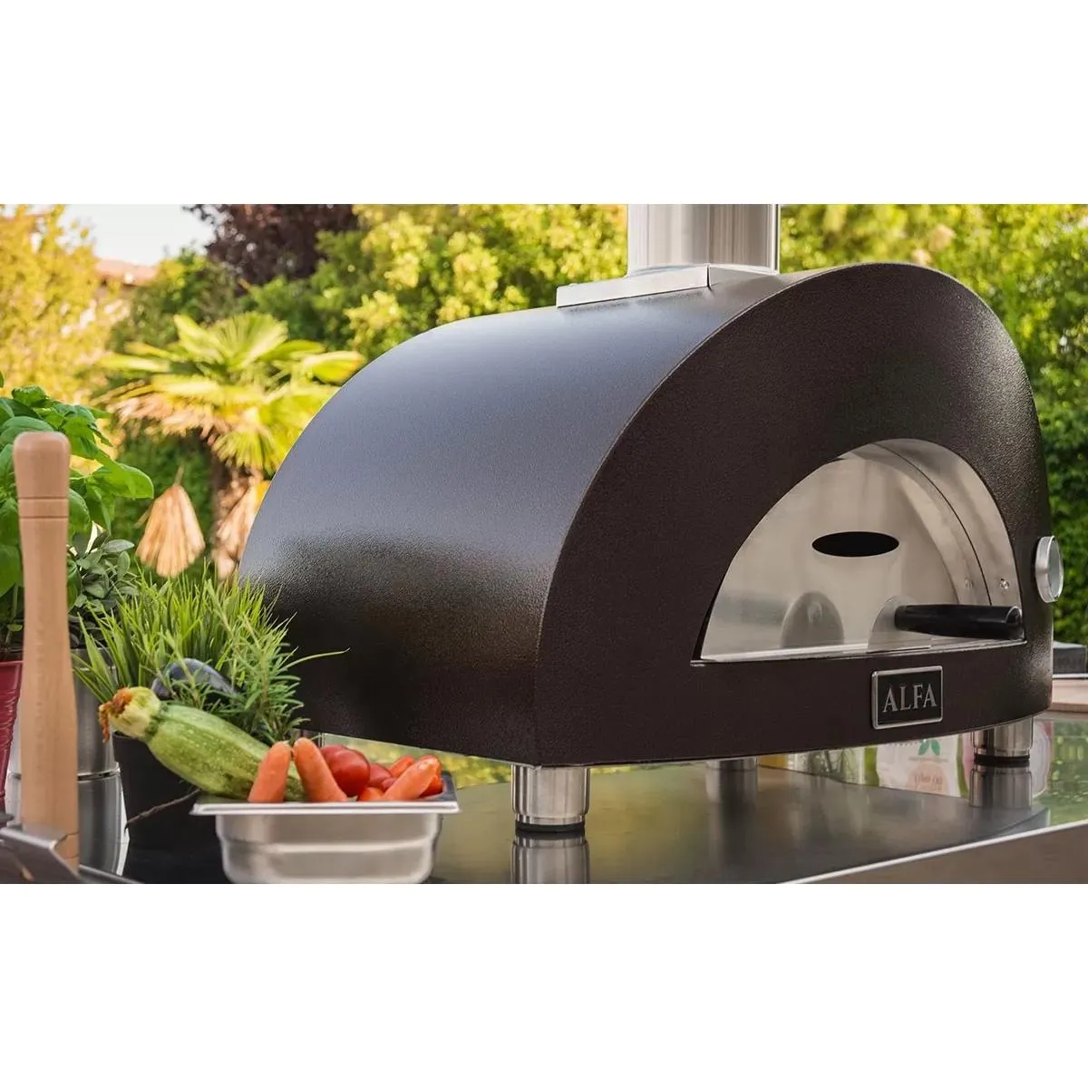 Alfa Wood Nano Outdoor Pizza Oven FXMD-S-LRAM-WOOD