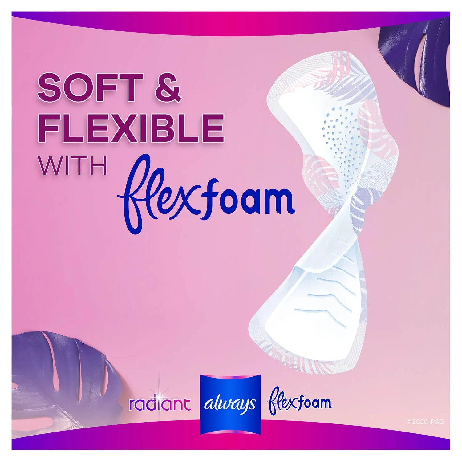 Always Radiant Pads Size 1 Regular Absorbency Scented (76 ct.)