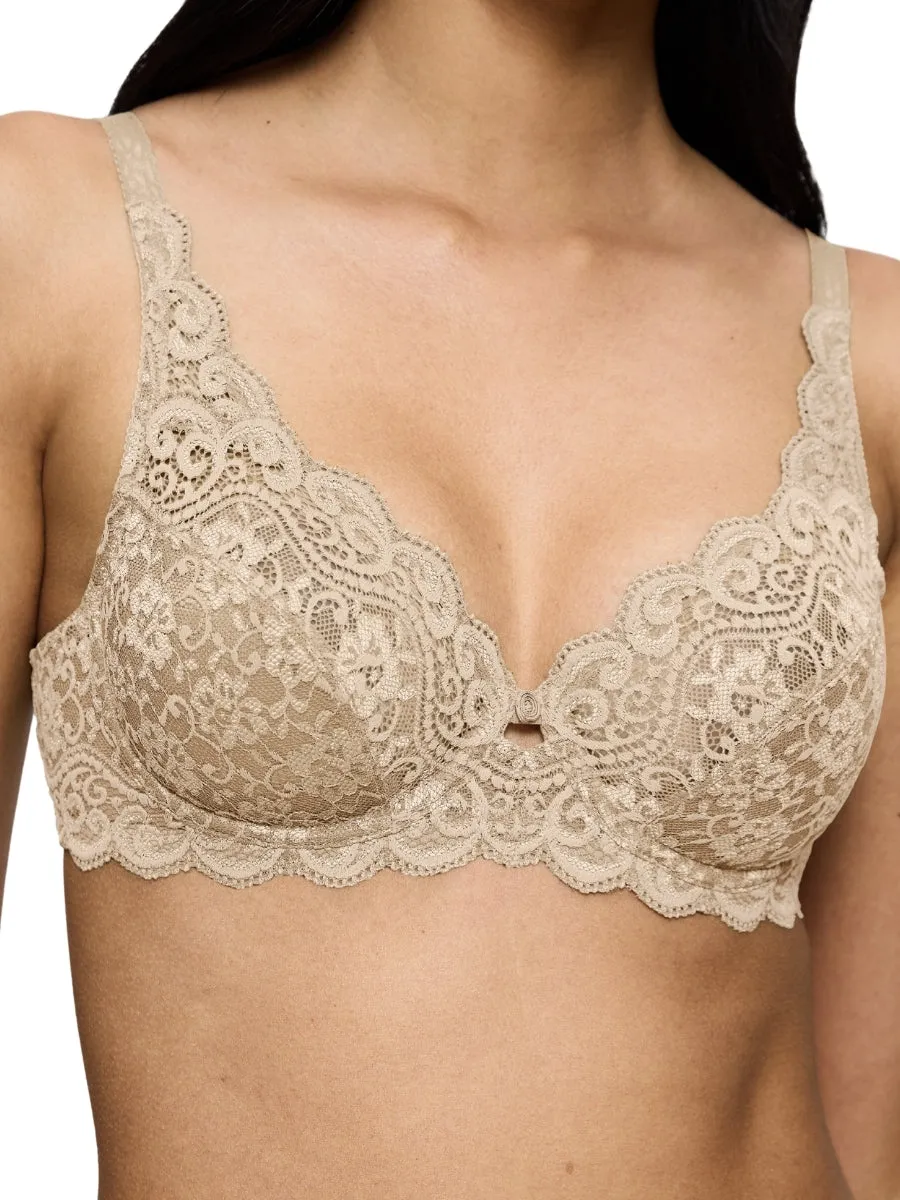 Amourette W High Apex Bra - Skin