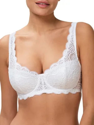 Amourette WHP Half Cup Bra - White