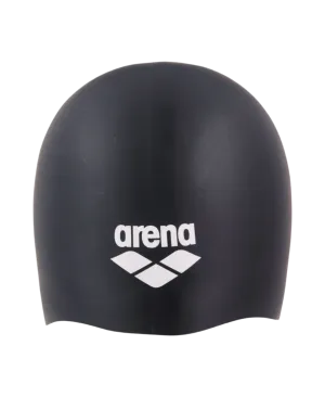 Arena Arena Long Hair Silicone Swim Cap - Black White