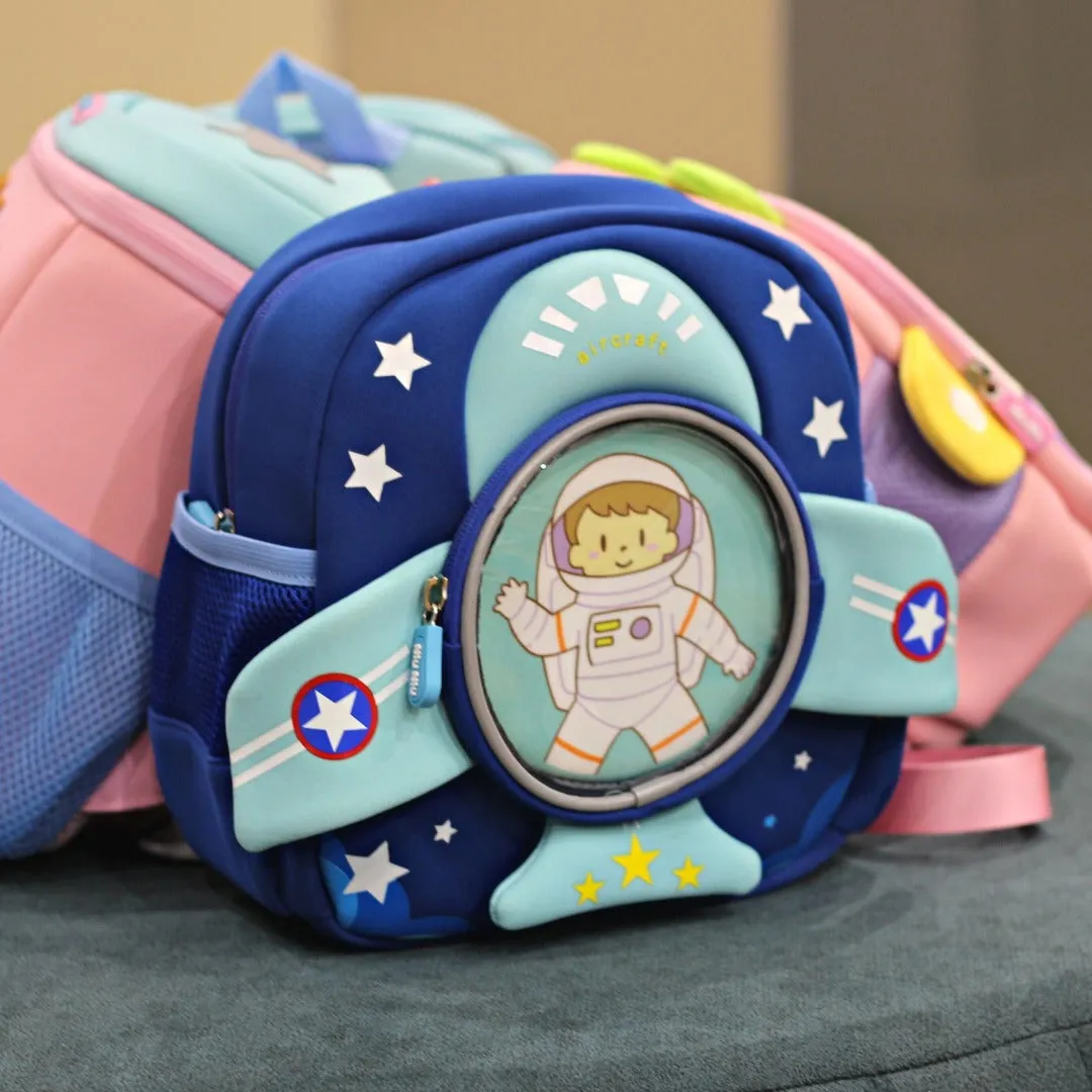 Astronaut Explores Kids Bagpack
