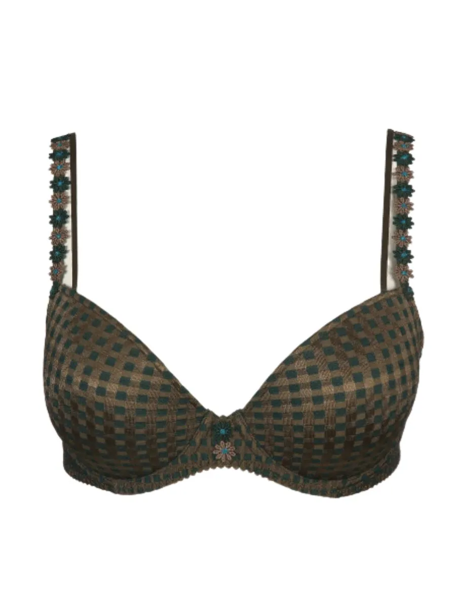 Avero Padded Plunge Bra - Tiny Jade