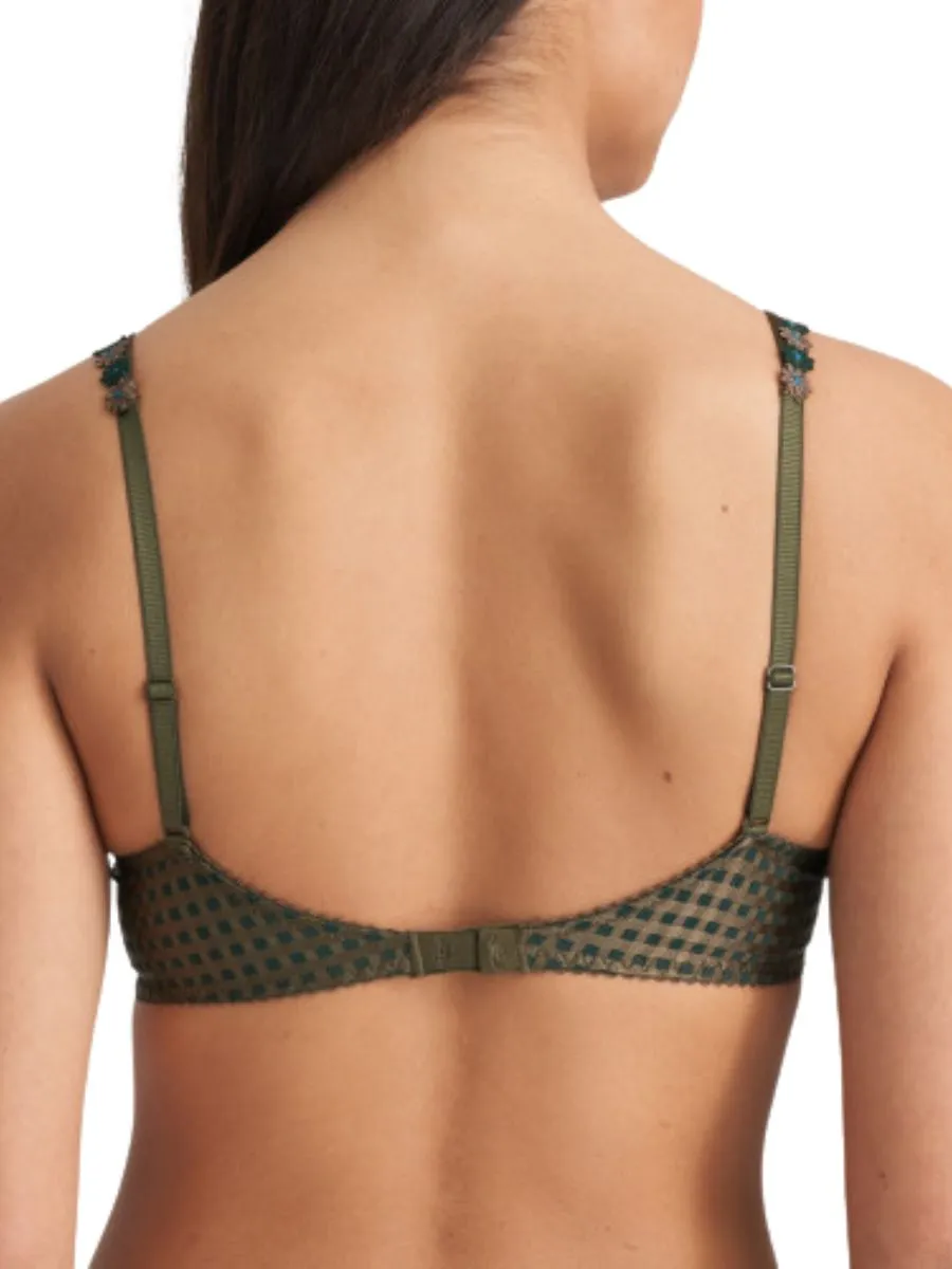 Avero Padded Plunge Bra - Tiny Jade
