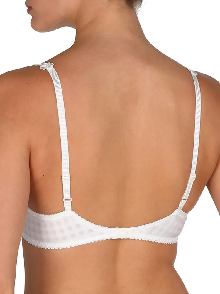 Avero Padded Plunge Bra - White