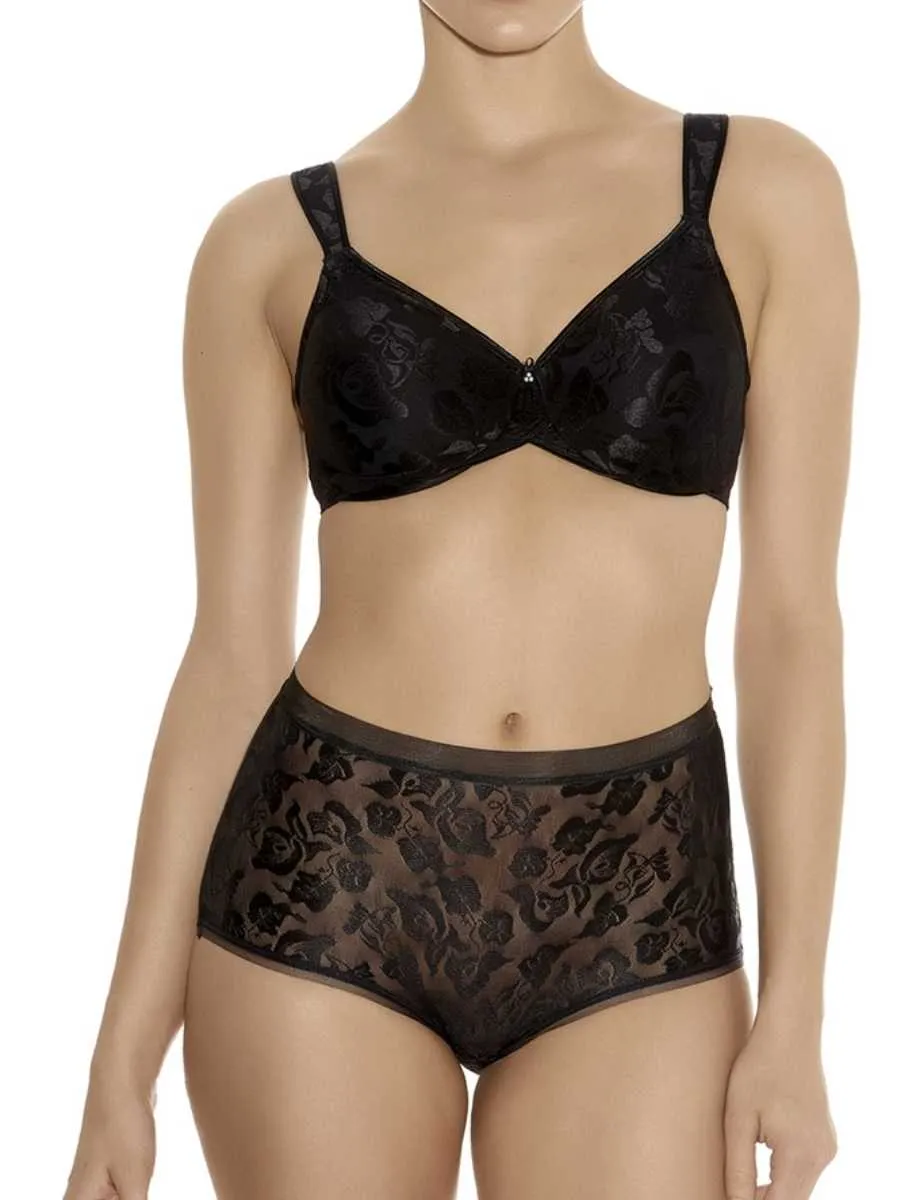 Awareness Seamless Underwired Bra - Black