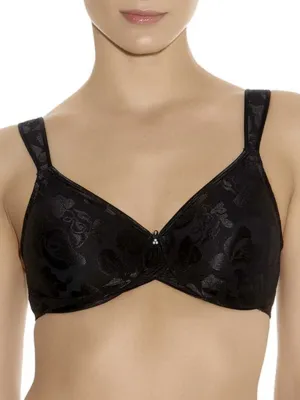 Awareness Seamless Underwired Bra - Black