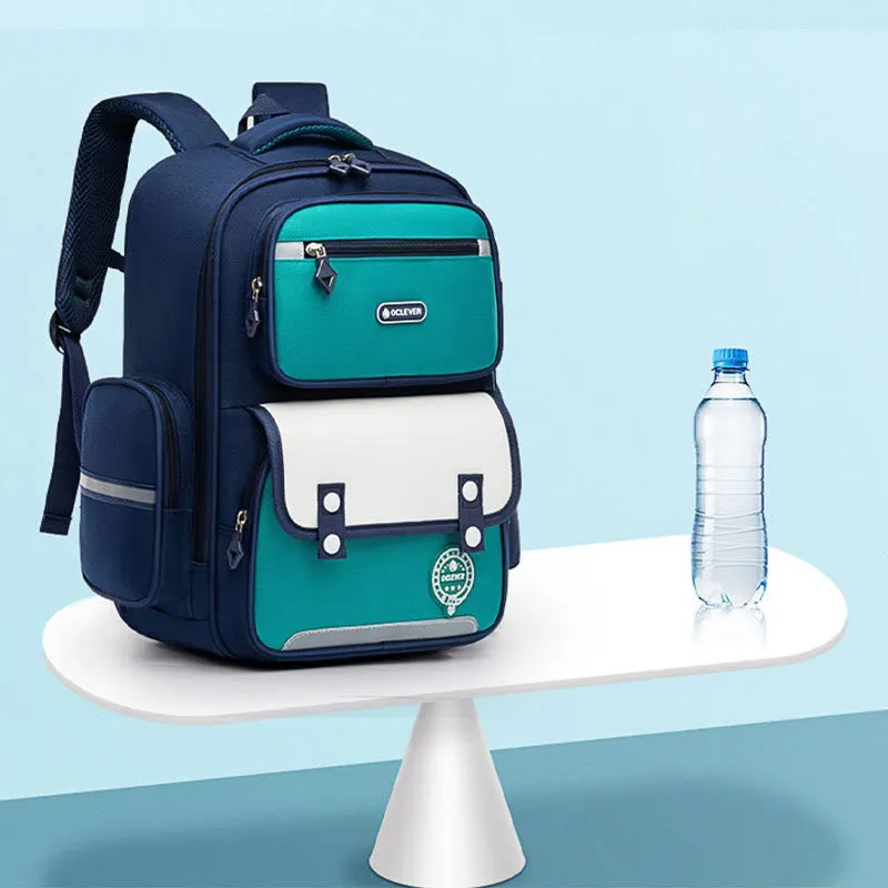 Backpack For Kids Spine Protection Breathable Large Rolling Schoolbag
