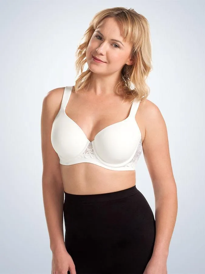 Balconette Padded Wirefree Comfort Bra (5215)-WHSS-42B