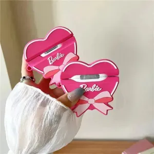 Barbie Pink Heart Case (For Airpods)