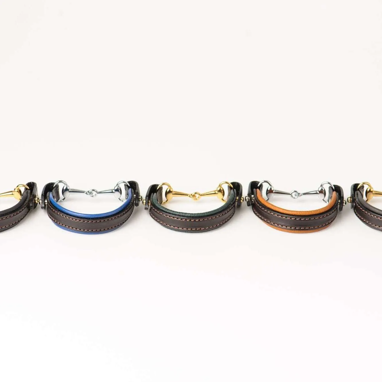 Beige Horse Bit Bracelet