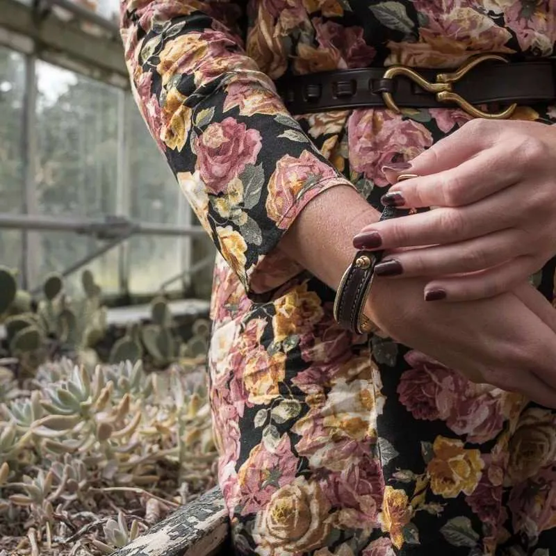 Beige Horse Bit Bracelet