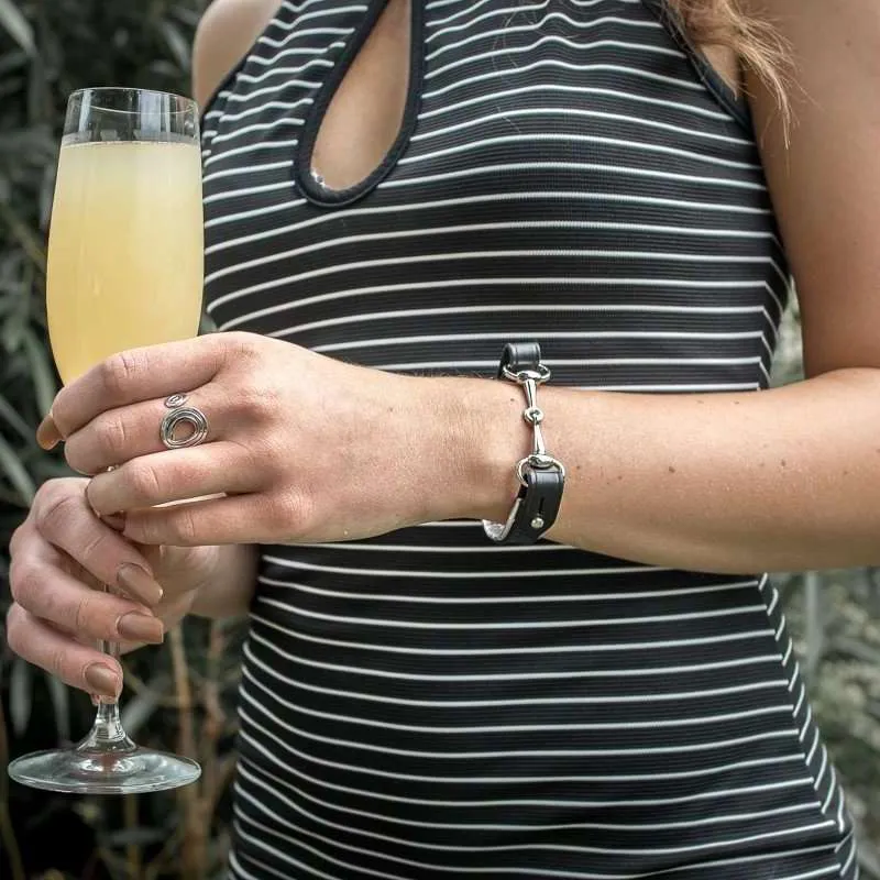 Beige Horse Bit Bracelet