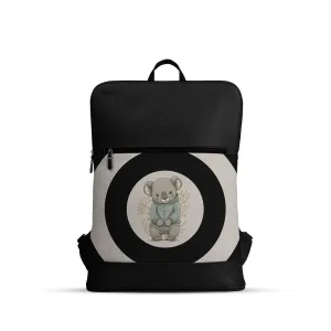Black Orbit Laptop Backpack Koala