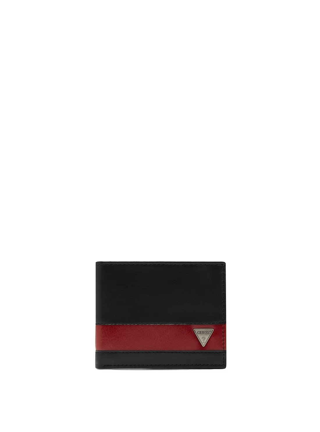 Black Red Cato Billfold Wallet