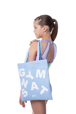 Blue Gymnastics Tote Bag
