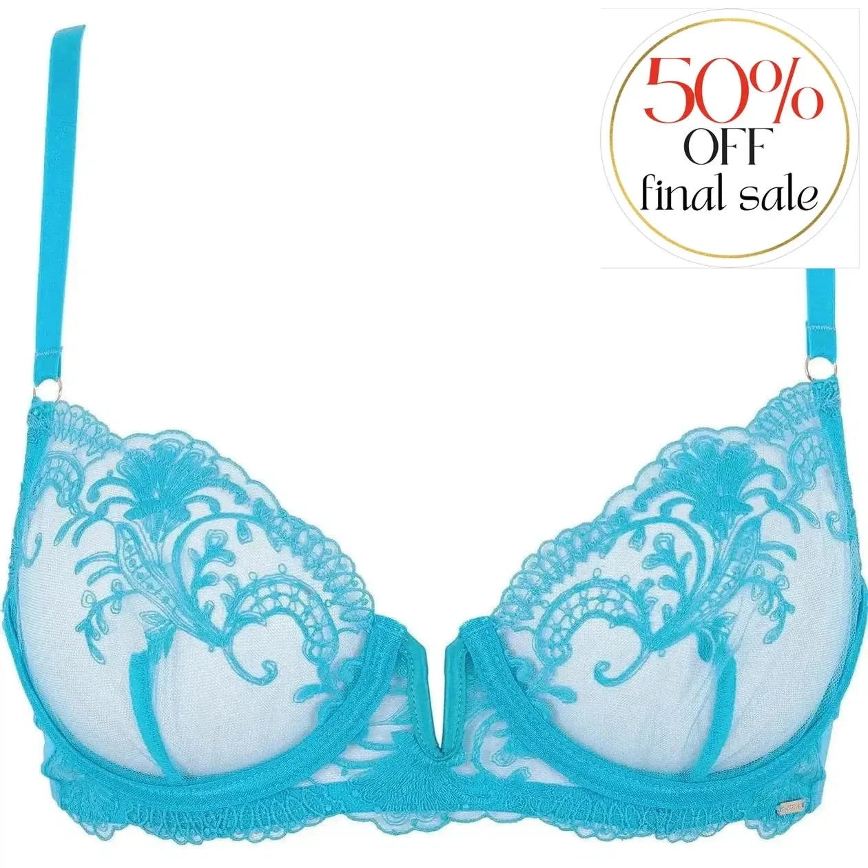 Bluebella Marseille Bra in Peacock Blue 41568