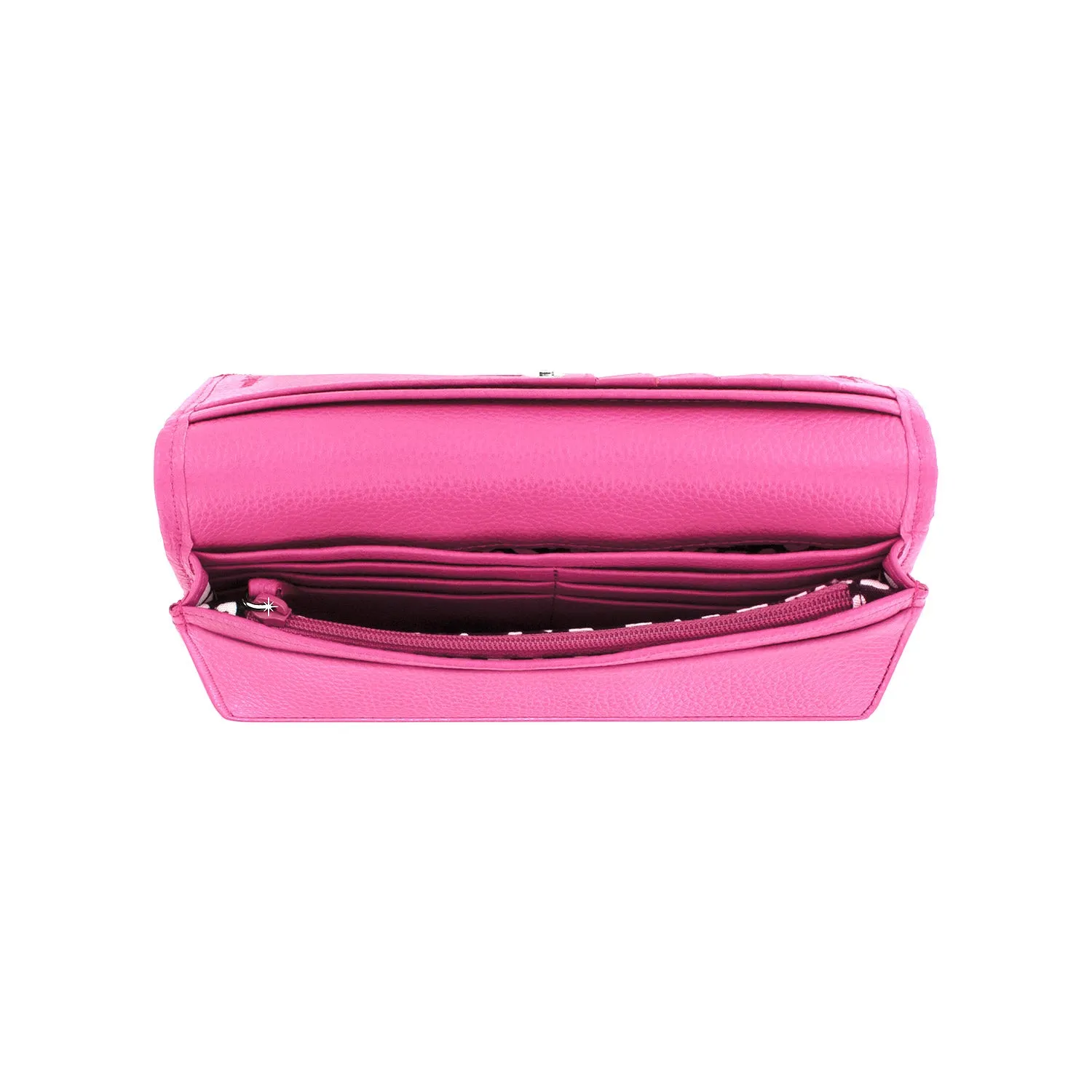Brighton Deeply In Love Rockmore Wallet in Bubblegum Pink