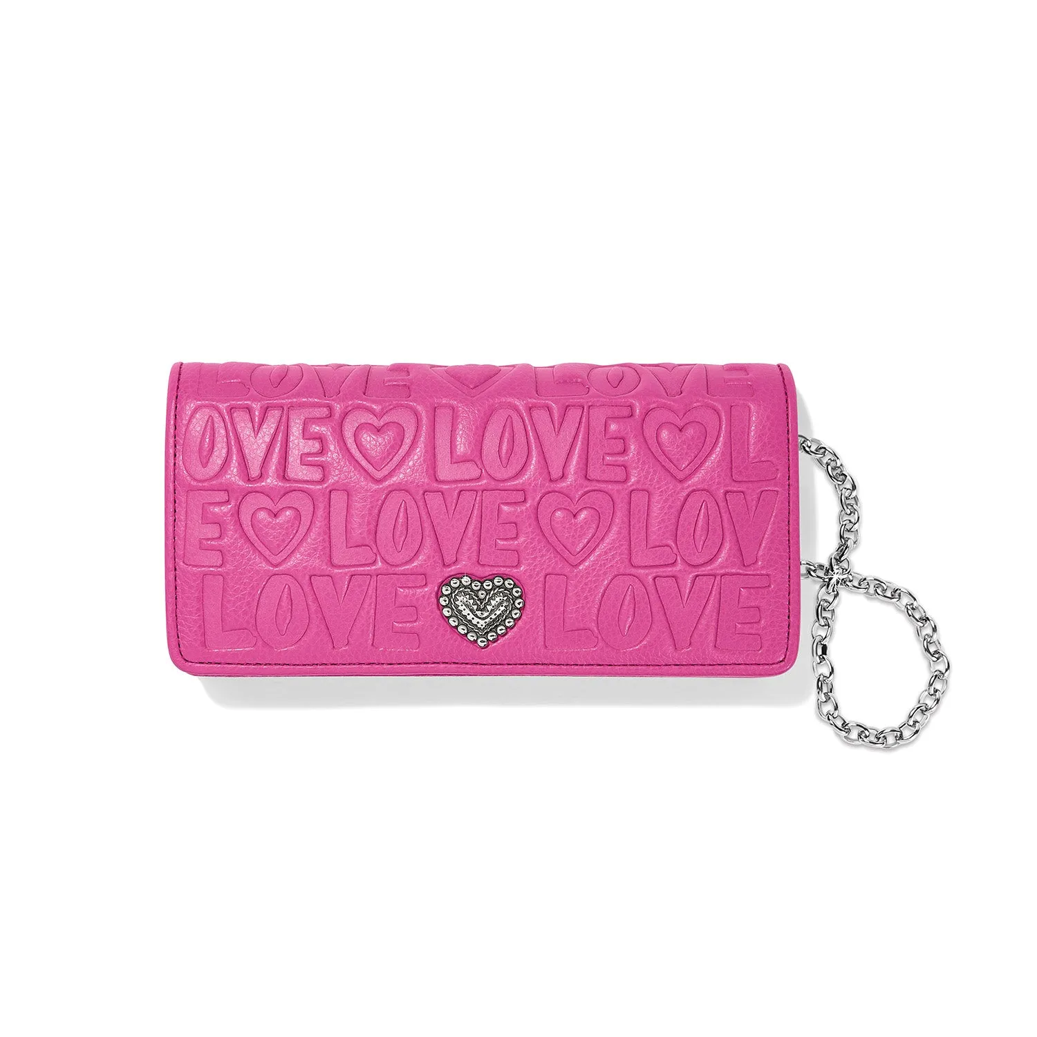 Brighton Deeply In Love Rockmore Wallet in Bubblegum Pink