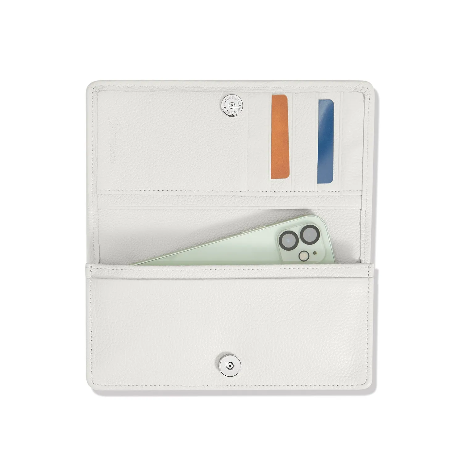 Brighton Deeply In Love Rockmore Wallet in Optic White