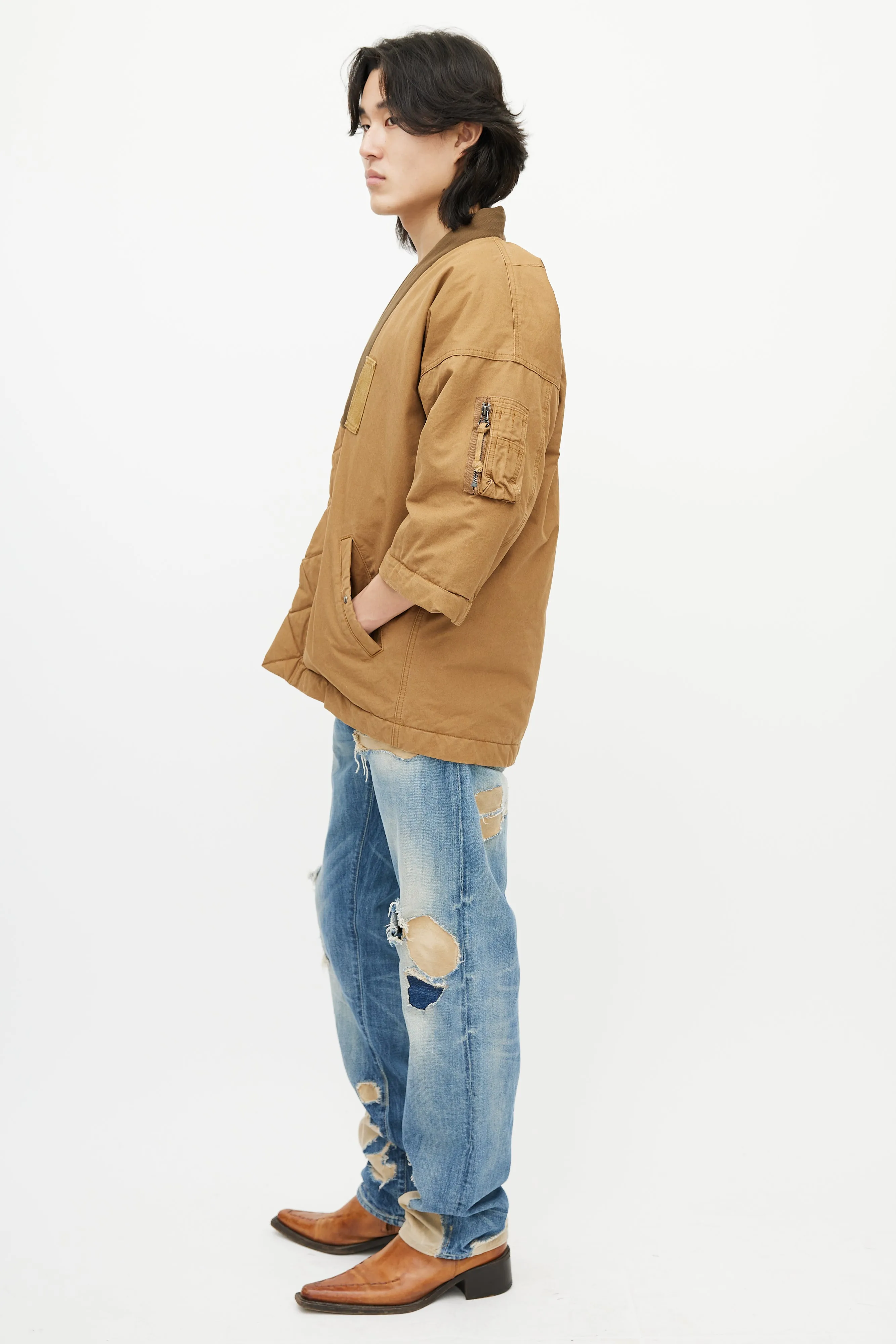 Brown Padded Jacket