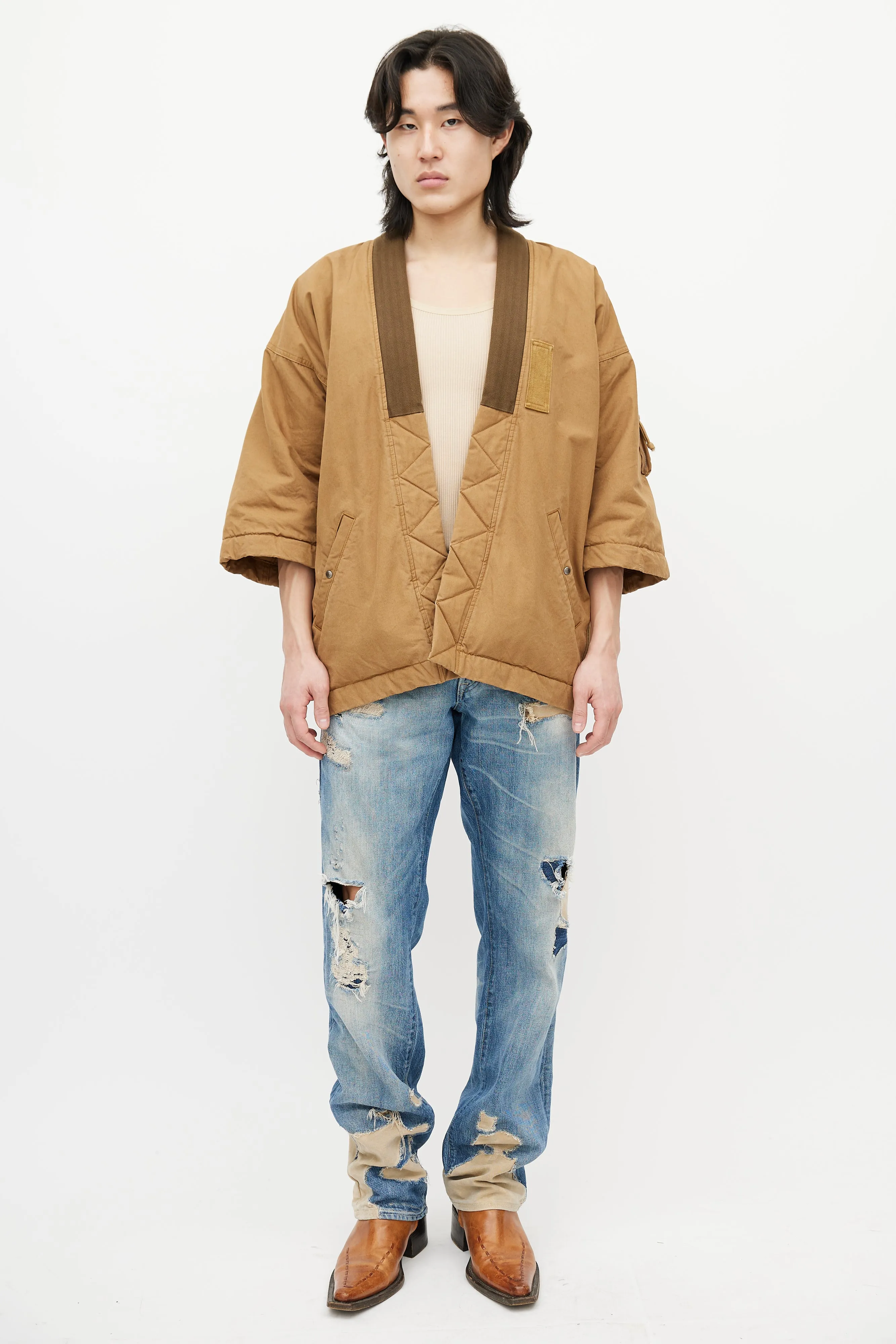 Brown Padded Jacket