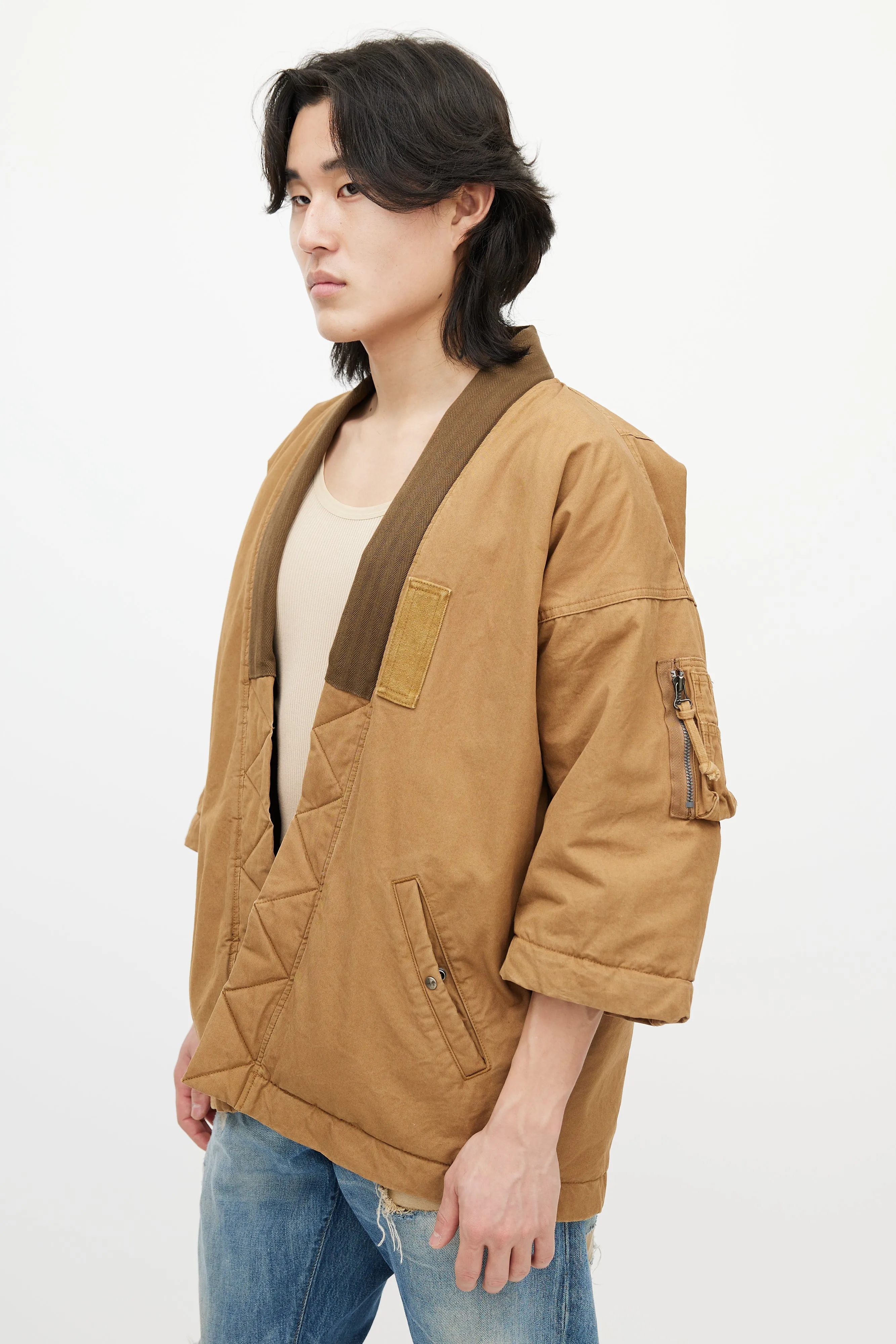 Brown Padded Jacket