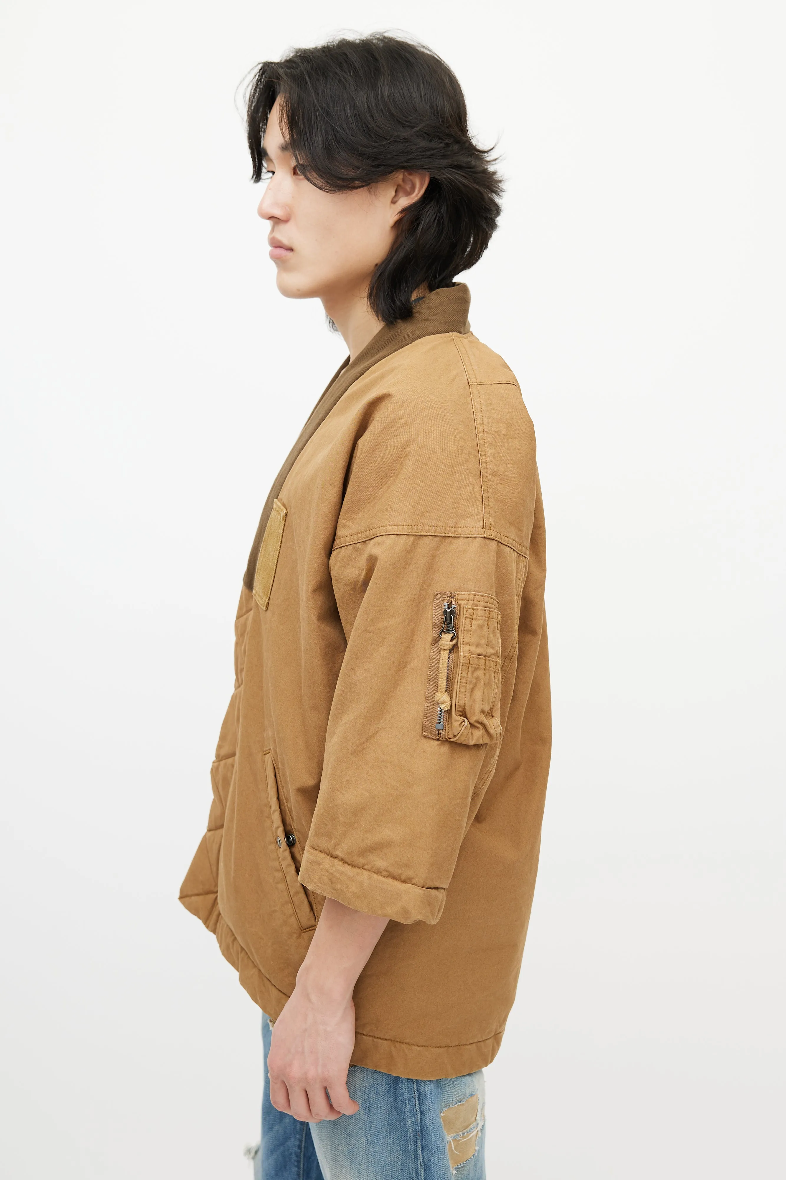 Brown Padded Jacket