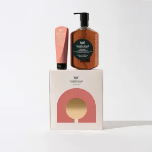 Buddha Wood Two Hands Small Gift Set