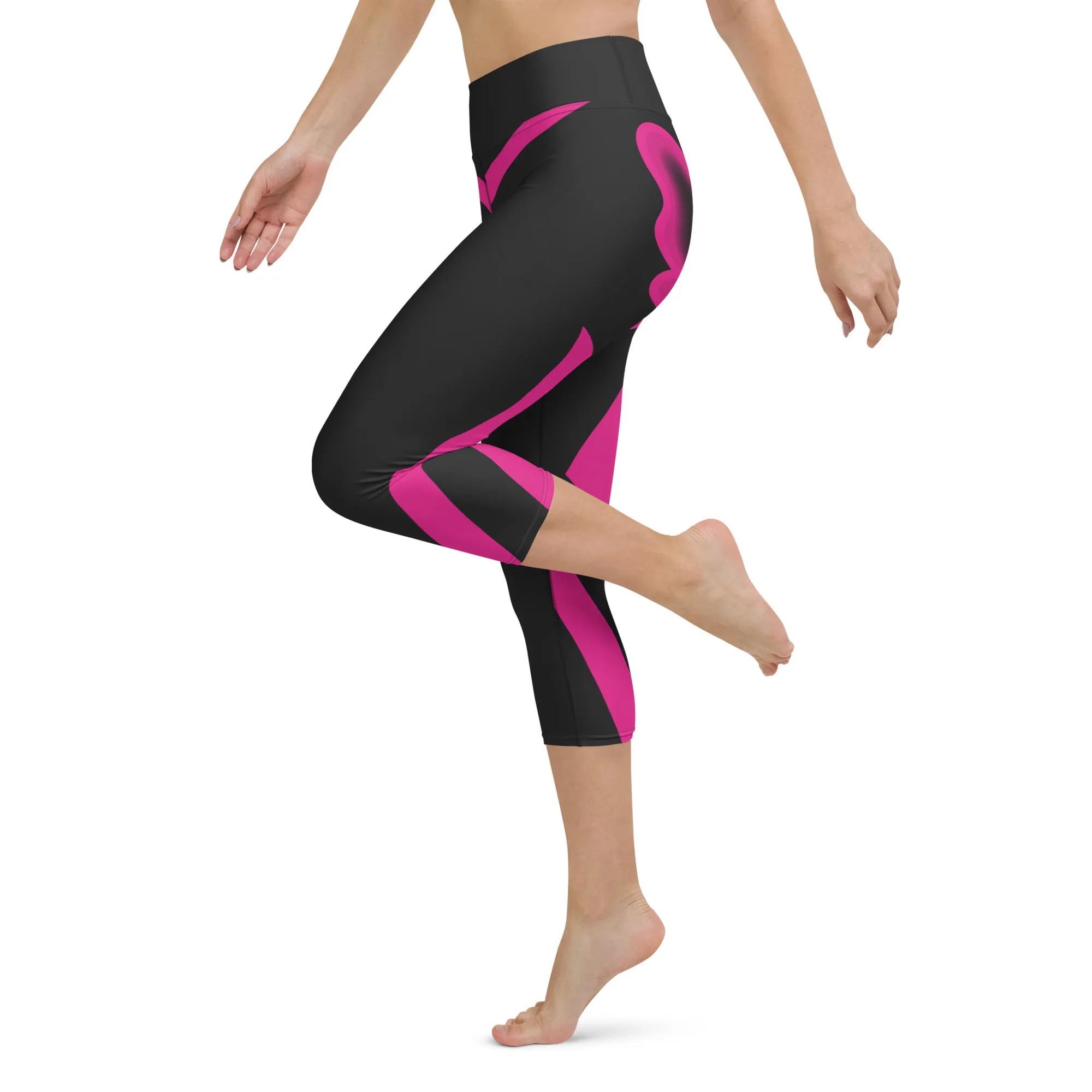 Butterfly Shaped Yoga Capris