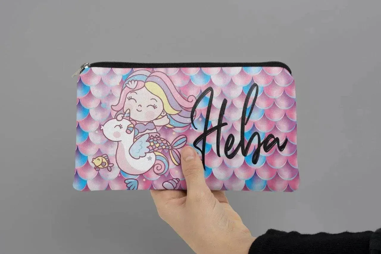 Canvas - Pencil Case - Mermaid