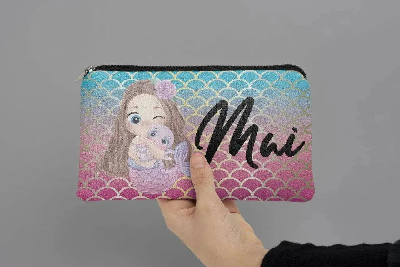 Canvas - Pencil Case - Mermaid