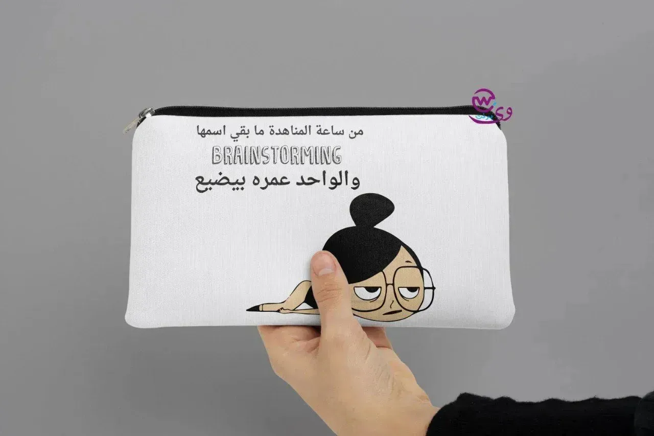 Canvas -Pencil Case-sarcasm meme -B