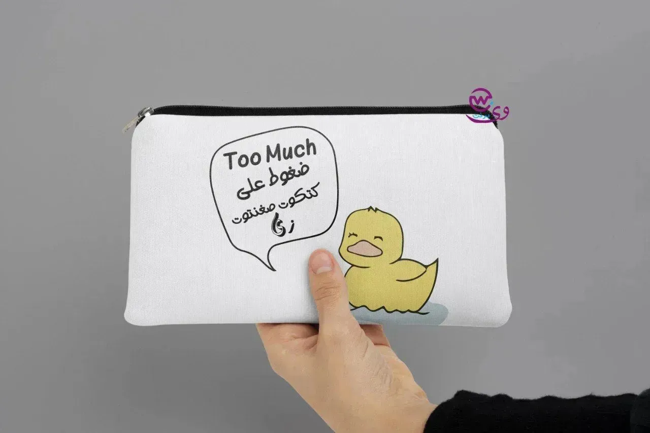 Canvas -Pencil Case-sarcasm meme -B