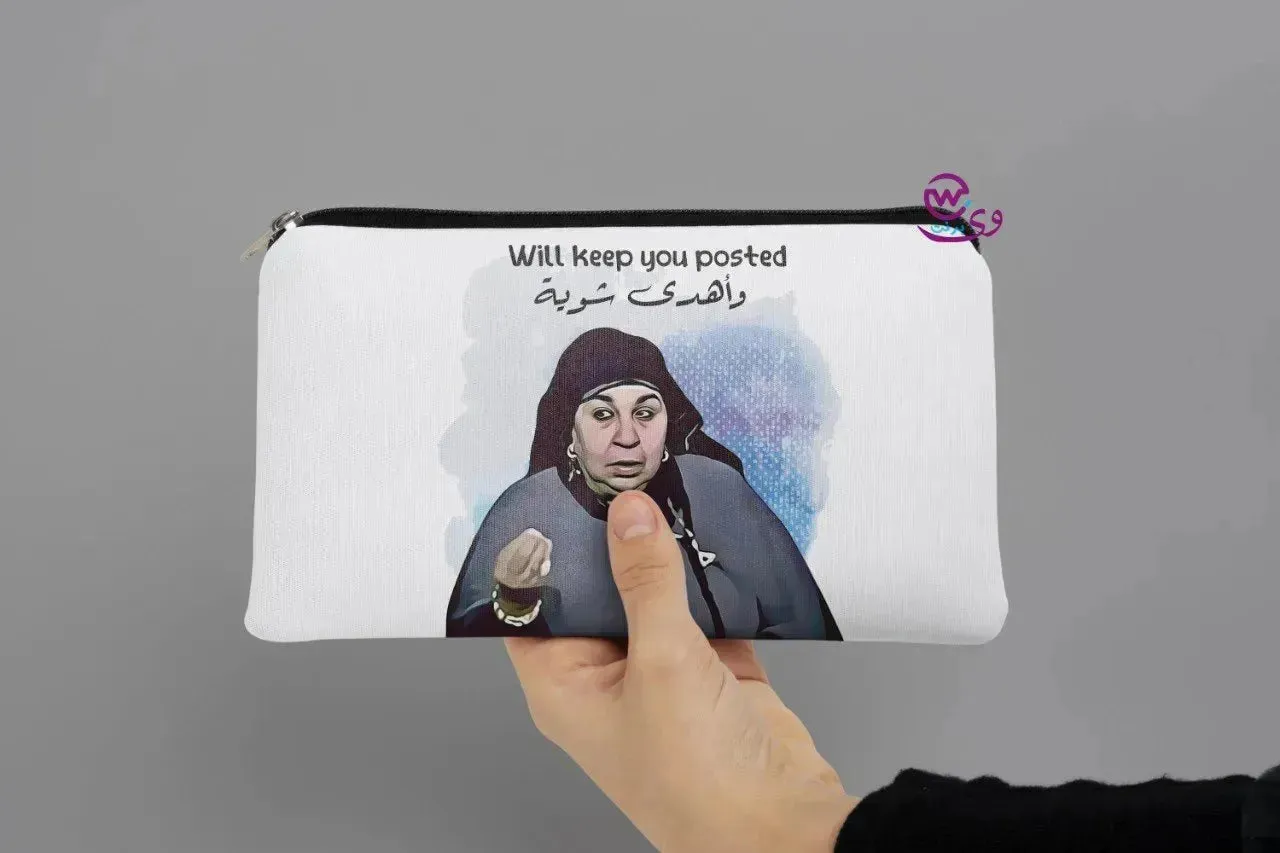 Canvas -Pencil Case-sarcasm meme -B